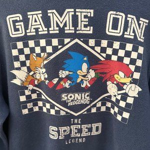 Sonic the Hedgehog Kids Size M hoodie sweatshirt